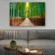 Quadro Decorativo em Vidro Temperado Multicolor 50x70cm - Arte Moderna para Parede