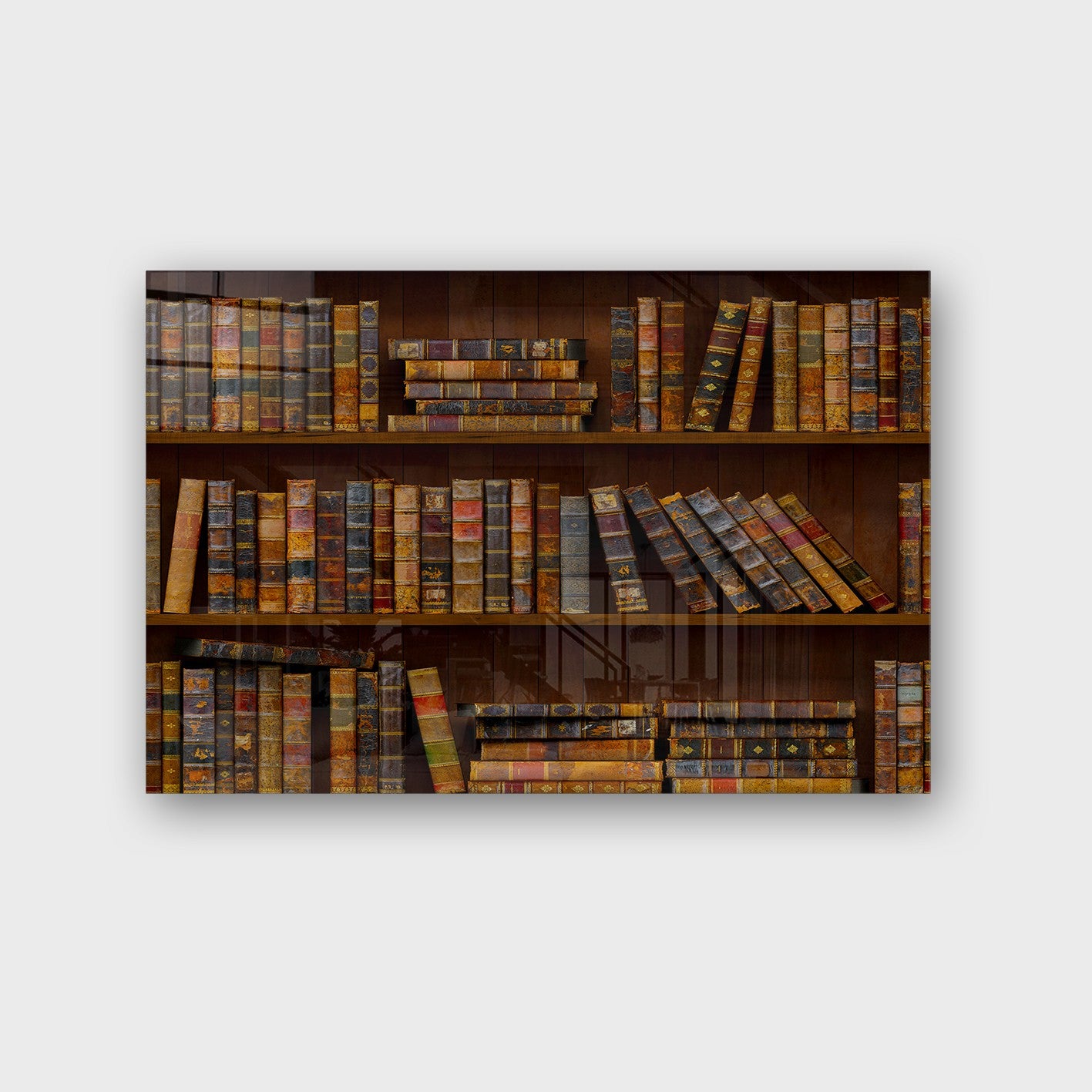 Quadro Decorativo em Vidro Temperado Multicolor 40x60cm - Arte Moderna para Parede