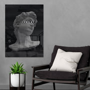 Quadro Decorativo em Vidro Temperado Multicolor 40x60cm - Arte Moderna para Parede
