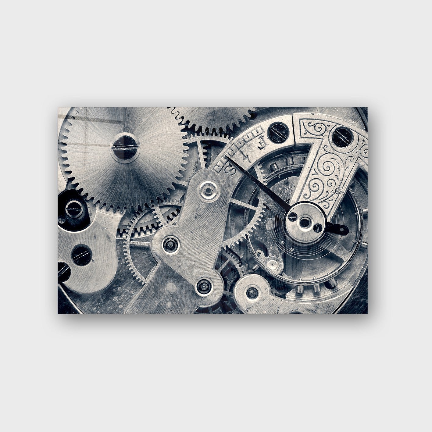 Quadro Decorativo em Vidro Temperado Multicolor 50x70cm - Arte Moderna para Parede