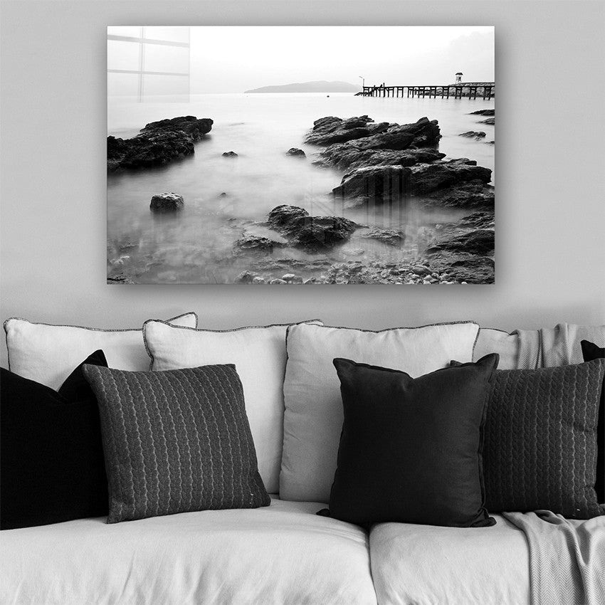 Quadro Decorativo em Vidro Temperado Multicolor 50x70cm - Arte Moderna para Parede