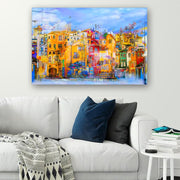 Quadro Decorativo em Vidro Temperado Multicolor 40x60cm - Arte Moderna para Parede