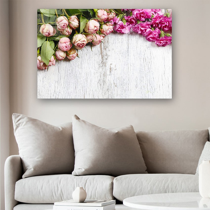 Quadro Decorativo em Vidro Temperado Multicolor 50x70cm - Arte Moderna para Parede
