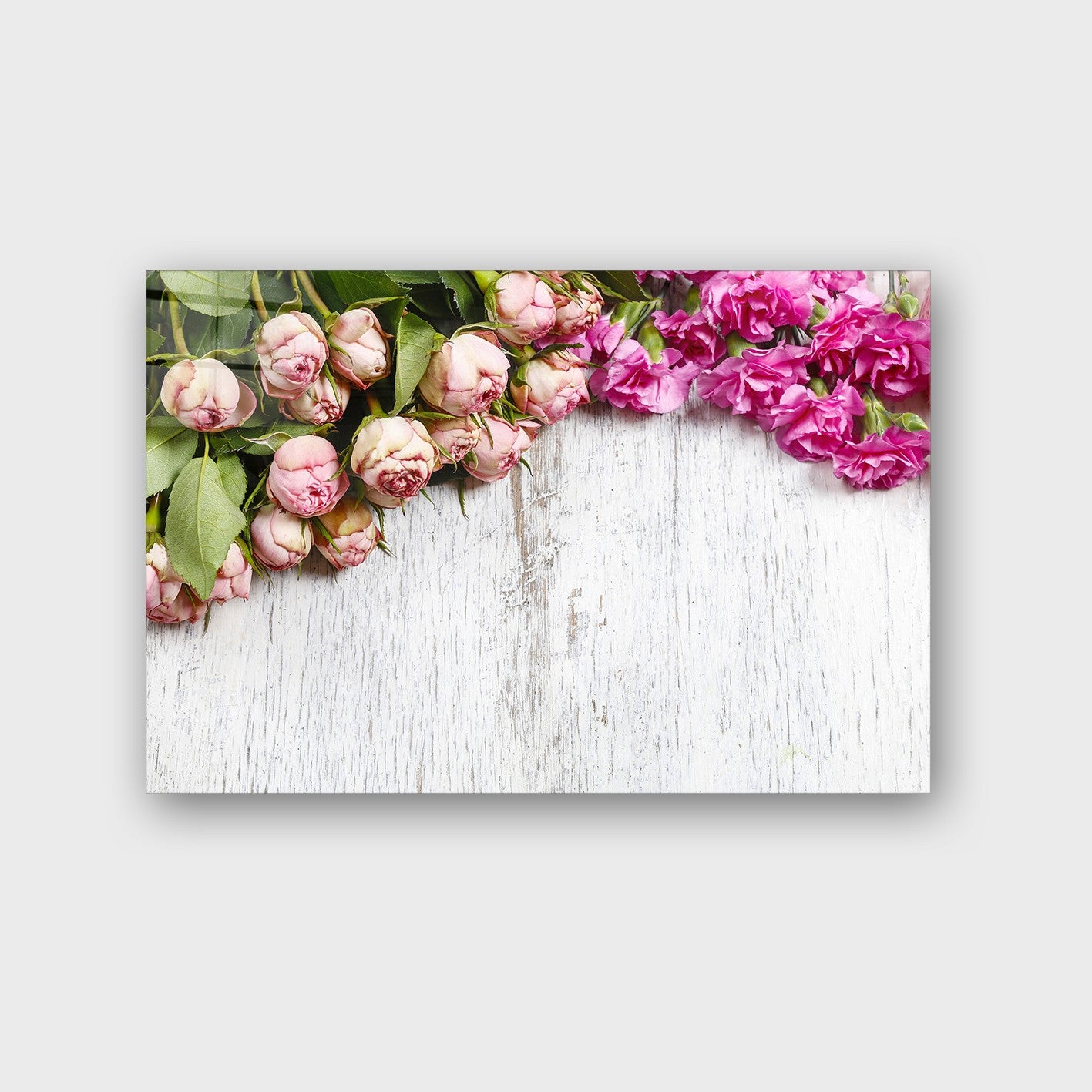 Quadro Decorativo em Vidro Temperado Multicolor 50x70cm - Arte Moderna para Parede