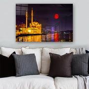 Quadro Decorativo em Vidro Temperado Multicolor 50x70cm - Arte Moderna para Parede