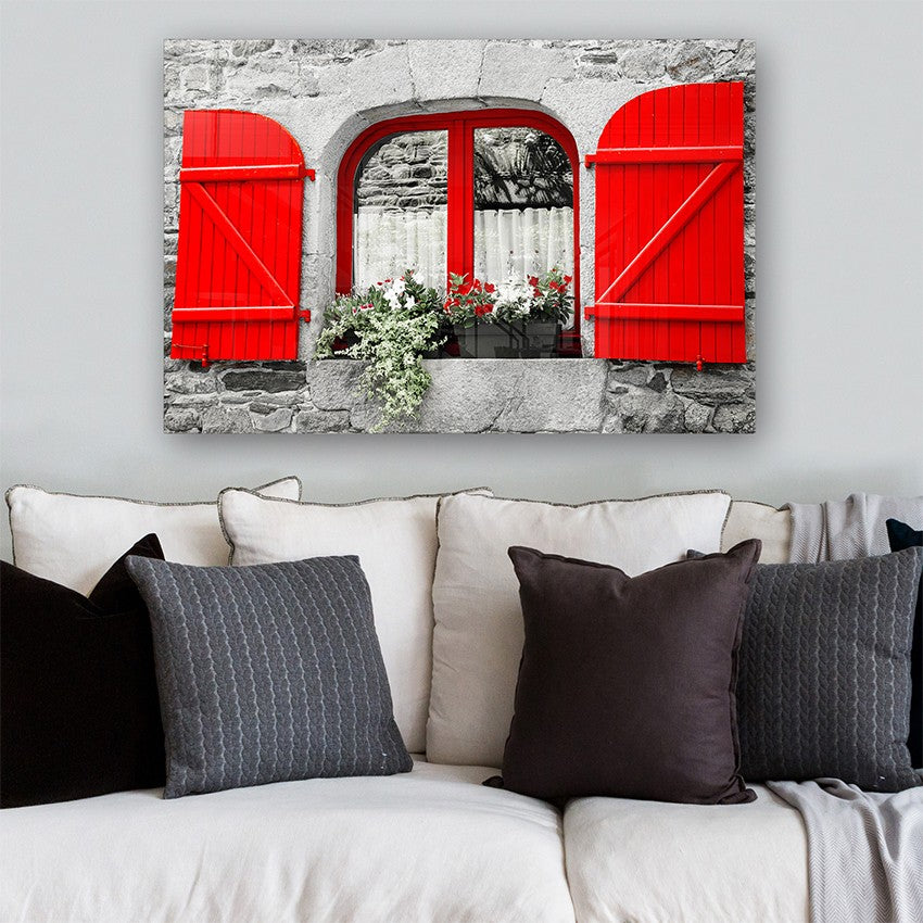 Quadro Decorativo em Vidro Temperado Multicolor 70x100cm - Arte Moderna para Parede