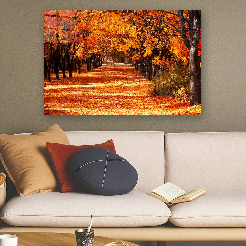 Quadro Decorativo em Vidro Temperado Multicolor 70x100cm - Arte Moderna para Parede