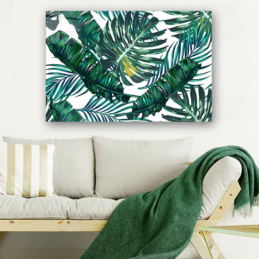Quadro Decorativo em Vidro Temperado Multicolor 40x60cm - Arte Moderna para Parede