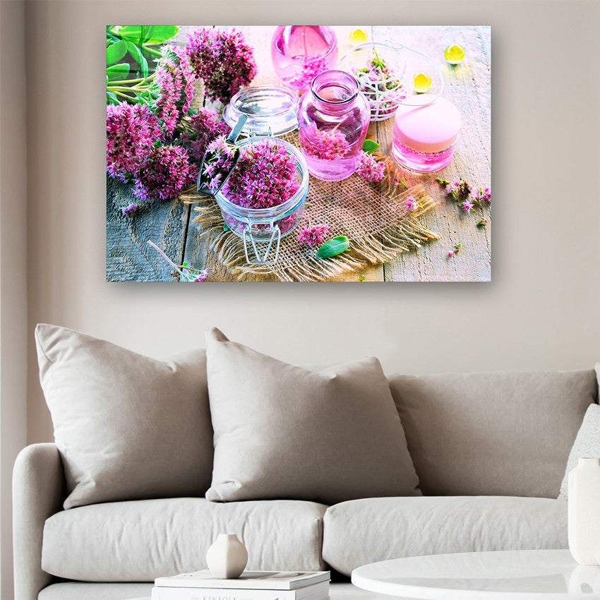 Quadro Decorativo em Vidro Temperado Multicolor 70x100cm - Arte Moderna para Parede