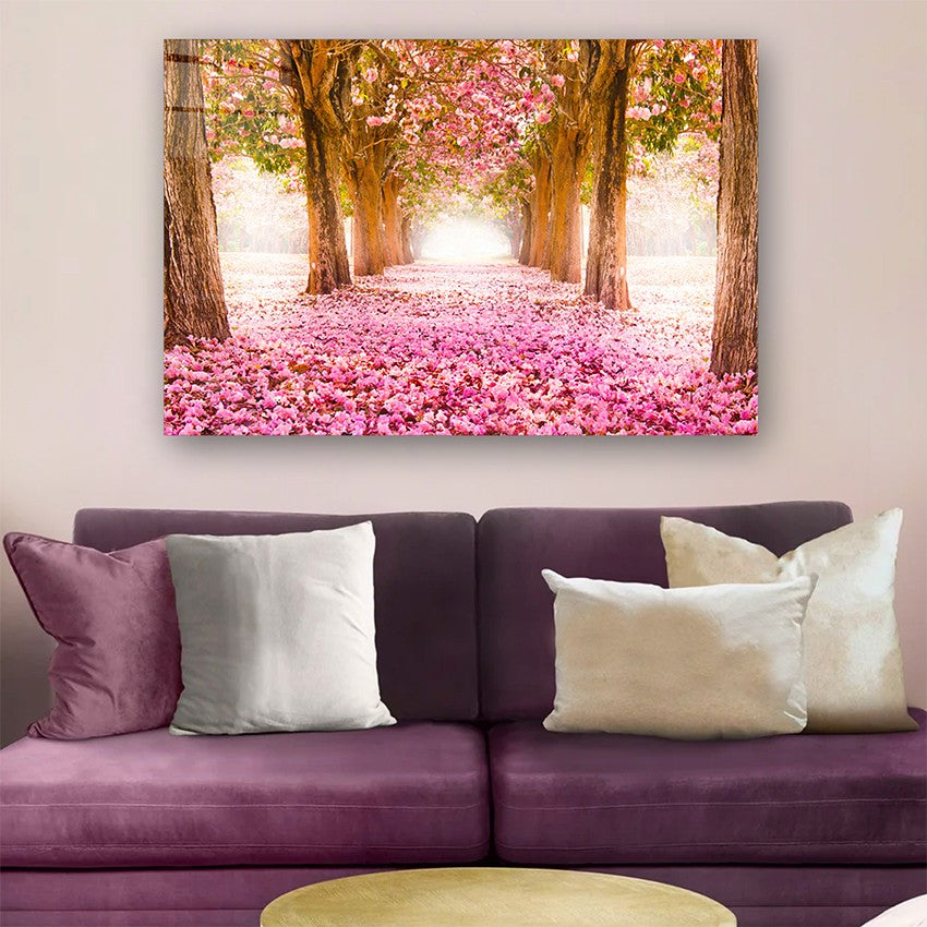 Arte em Vidro Temperado Multicolor 50x70cm - Pintura Decorativa de Luxo para Parede