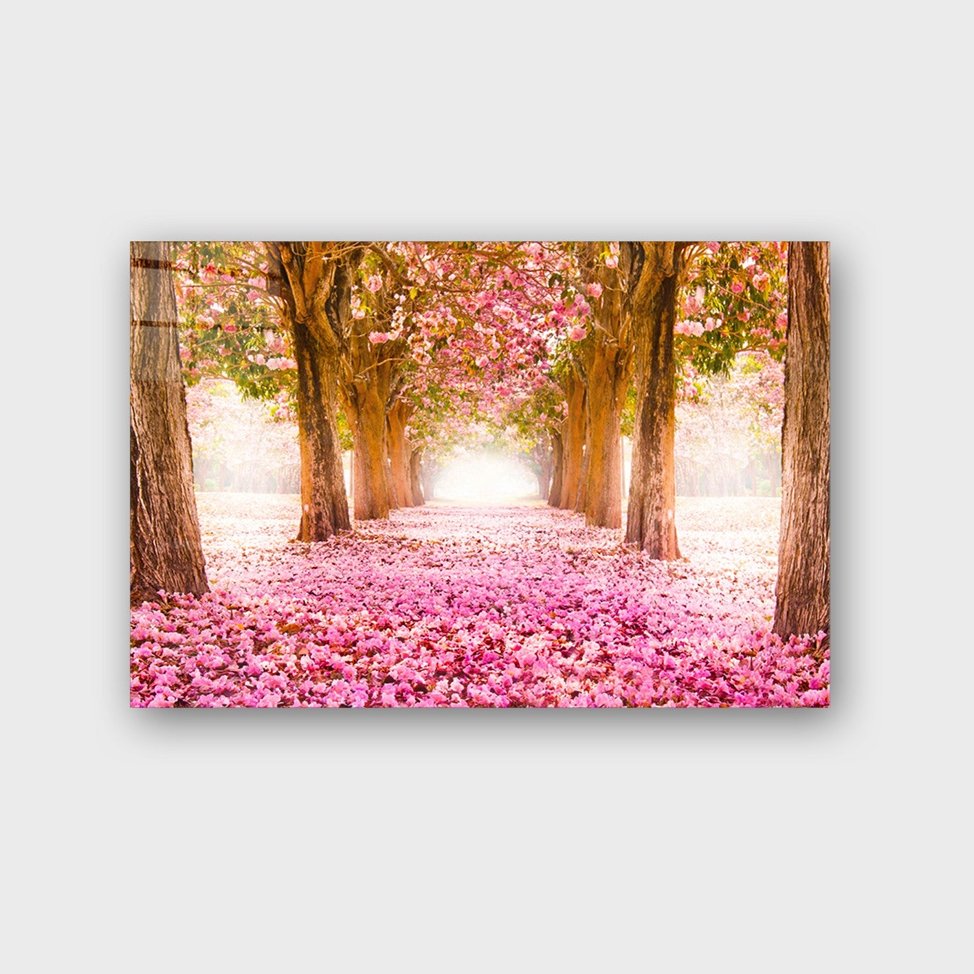 Arte em Vidro Temperado Multicolor 50x70cm - Pintura Decorativa de Luxo para Parede