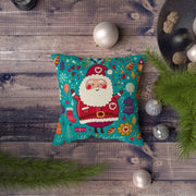 Capa de Almofada – 43 x 43 cm – Multicolorido – 50% Poliéster / 50% Algodão