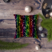 Almofada – 43 x 43 cm – Multicolorido – Algodão e Poliéster