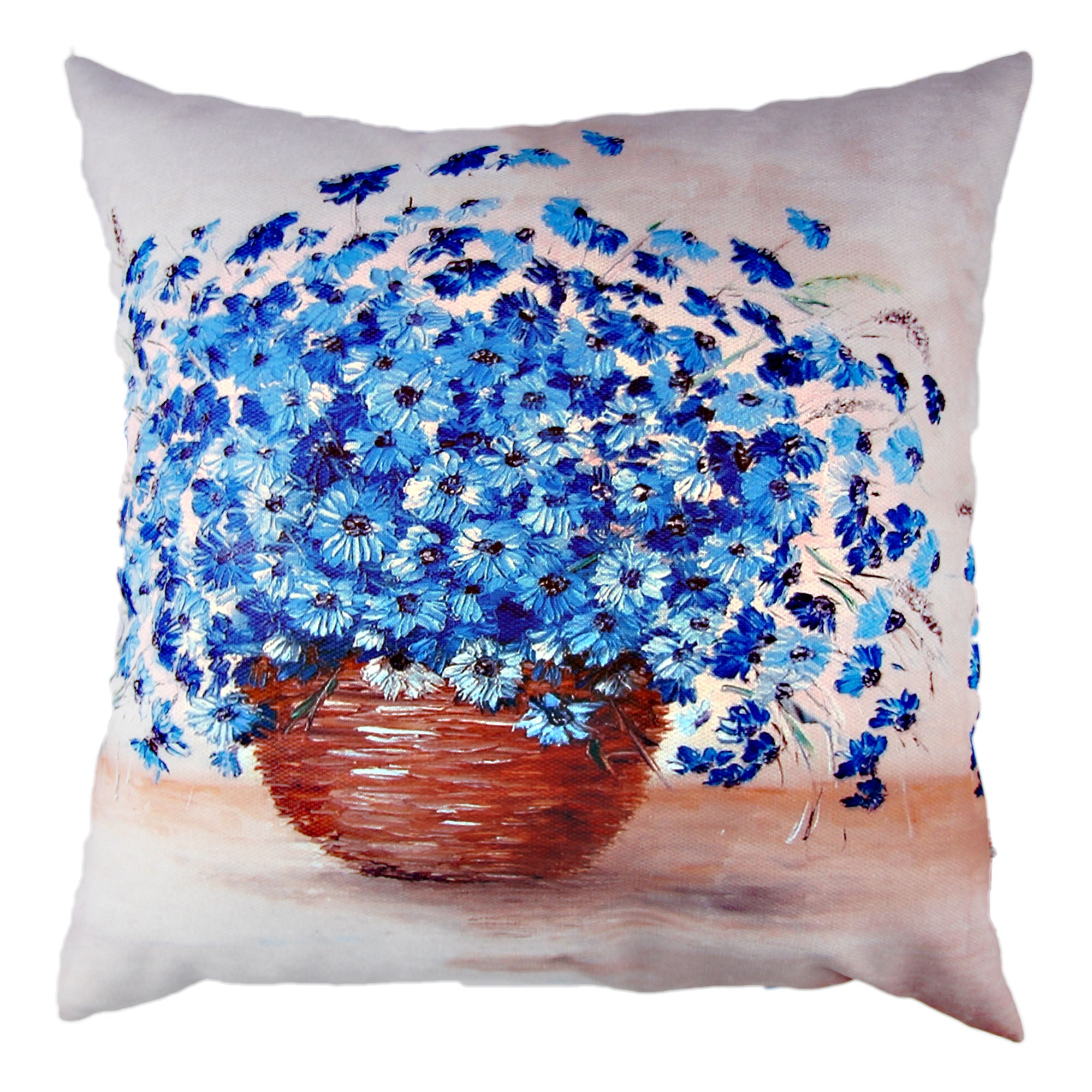Almofada – 43 x 43 cm – Multicolorido – Algodão e Poliéster