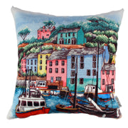 Almofada – 43 x 43 cm – Multicolorido – Algodão/Poliéster