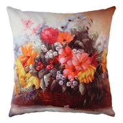 Almofada – 43 x 43 cm – Multicolorido – Algodão e Poliéster