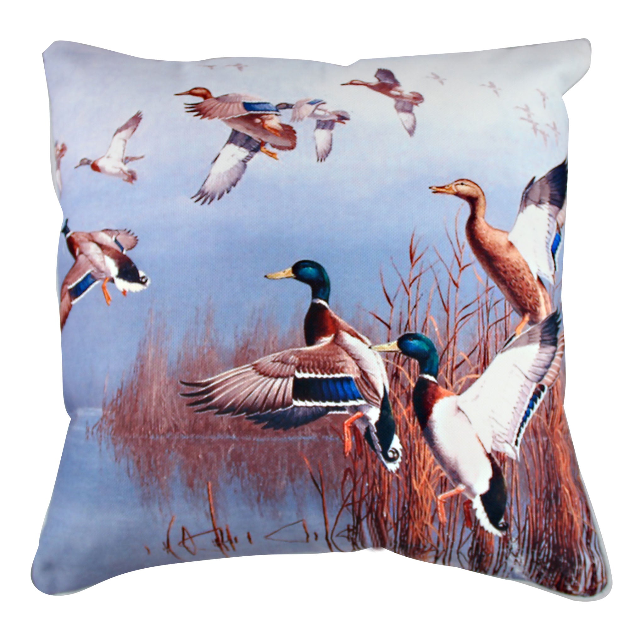 Almofada – 43 x 43 cm – Multicolorido – Algodão e Poliéster