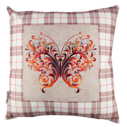 Almofada – 43 x 43 cm – Multicolorido – Algodão e Poliester