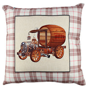 Almofada – 43 x 43 cm – Multicolorido – Algodão e Poliéster