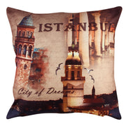 Almofada – 43 x 43 cm – Multicolorido – Algodão e Poliéster