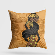 Almofada – 43 x 43 cm – Multicolorido – Algodão e Poliéster