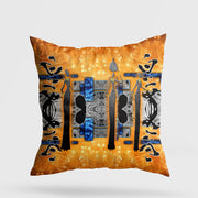 Almofada – 43 x 43 cm – Multicolorido – Algodão e Poliéster