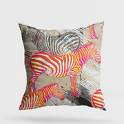 Almofada – 43 x 43 cm – Multicolorido – Algodão e Poliéster