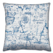 Almofada – 43 x 43 cm – Multicolorido – Algodão e Poliester