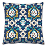 Almofada – 43 x 43 cm – Multicolorido – Algodão e Poliéster