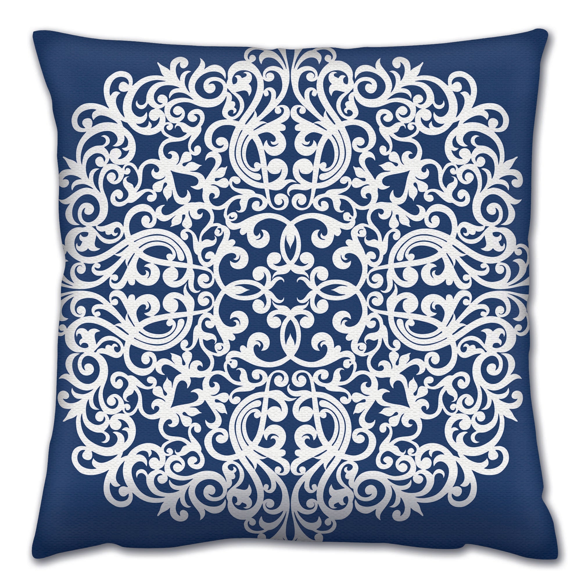 Almofada – 43 x 43 cm – Multicolorido – Algodão e Poliéster