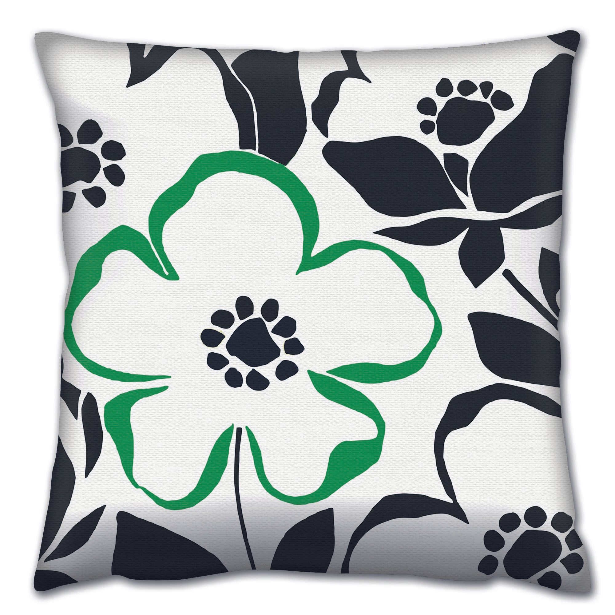 Almofada – 43 x 43 cm – Multicolorido – Algodão/Poliéster