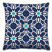 Almofada – 43 x 43 cm – Multicolorido – Algodão e Poliéster