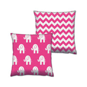 Conjunto de almofadas – 43 x 43 cm – Multicolorido – Algodão e poliéster