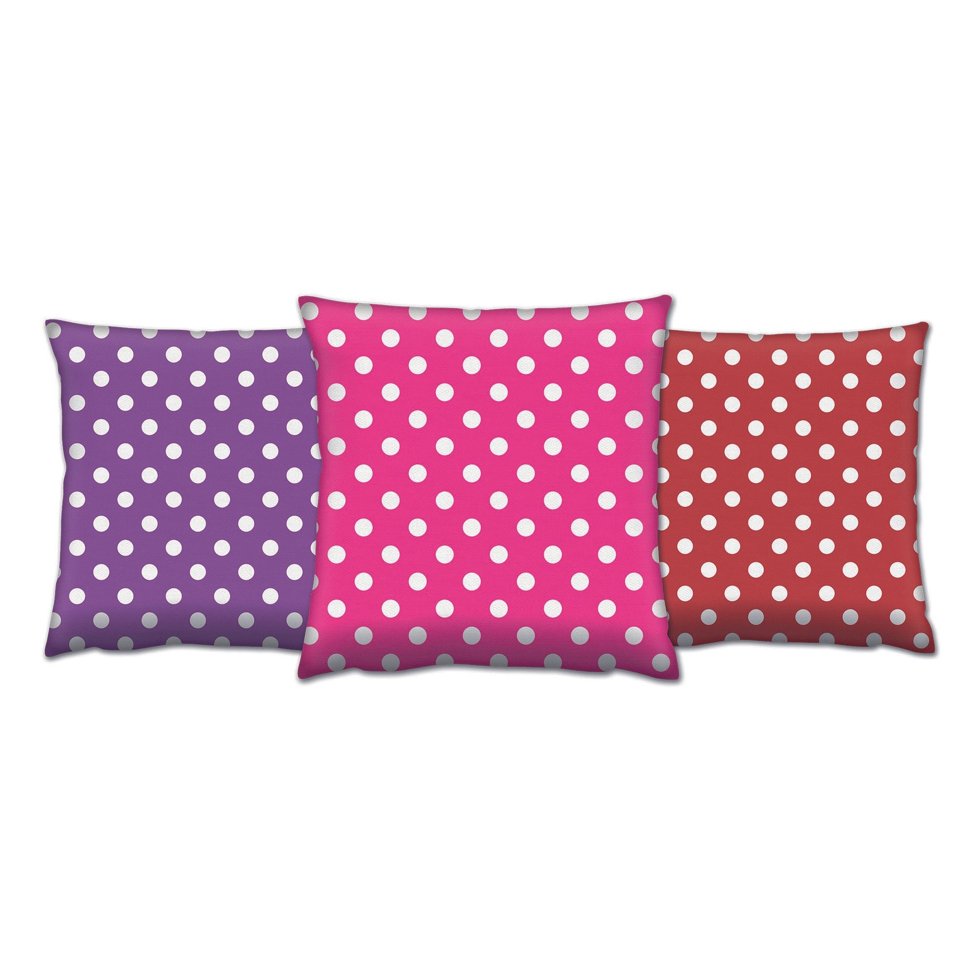 Conjunto de almofadas – 43 x 43 cm – Multicolorido – Algodão e poliéster