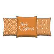 Conjunto de almofadas – 43 x 43 cm – Multicolorido – 50% Algodão / 50% Poliéster
