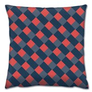 Almofada – 43 x 43 cm – multicolorido – algodão e poliéster