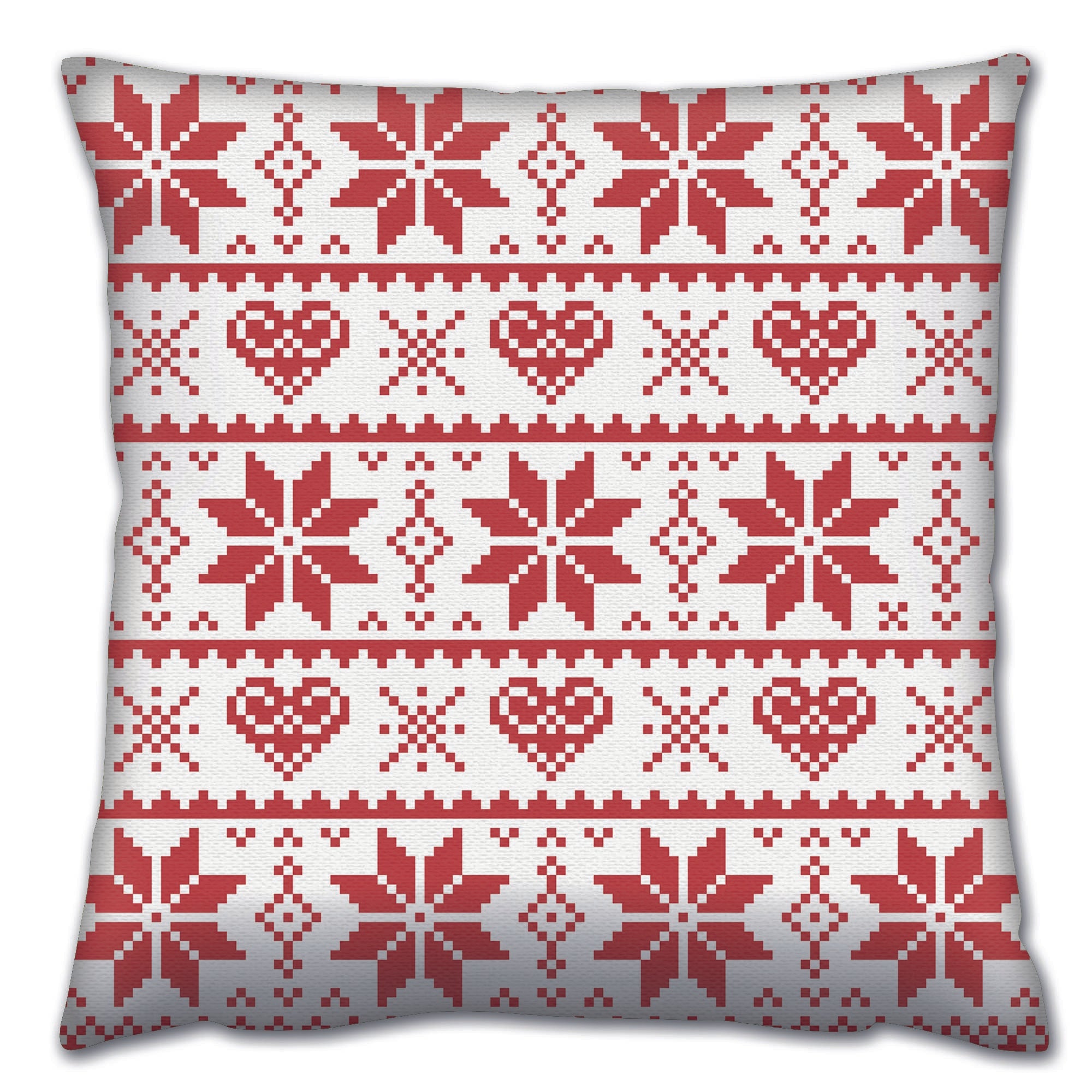 Almofada – 43 x 43 cm – Multicolorido – Algodão e Poliéster