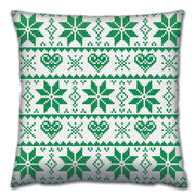 Almofada – 43 x 43 cm – Multicolorido – Algodão e Poliéster