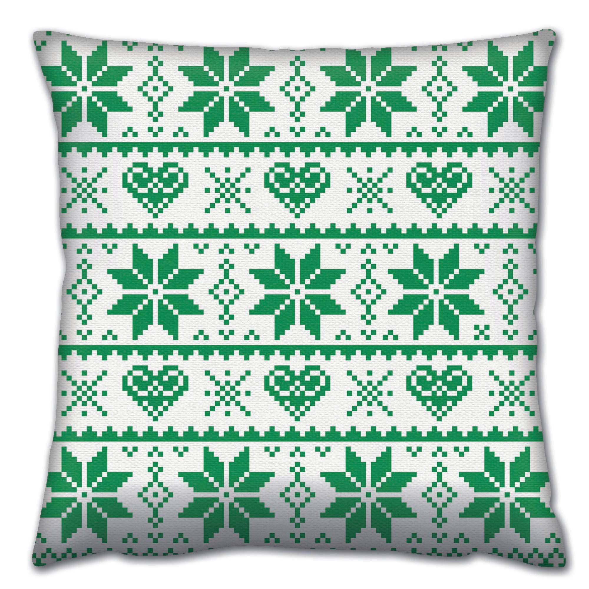 Almofada – 43 x 43 cm – Multicolorido – Algodão e Poliéster