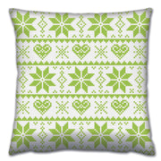 Almofada – 43 x 43 cm – Multicolorido – Algodão/Poliéster