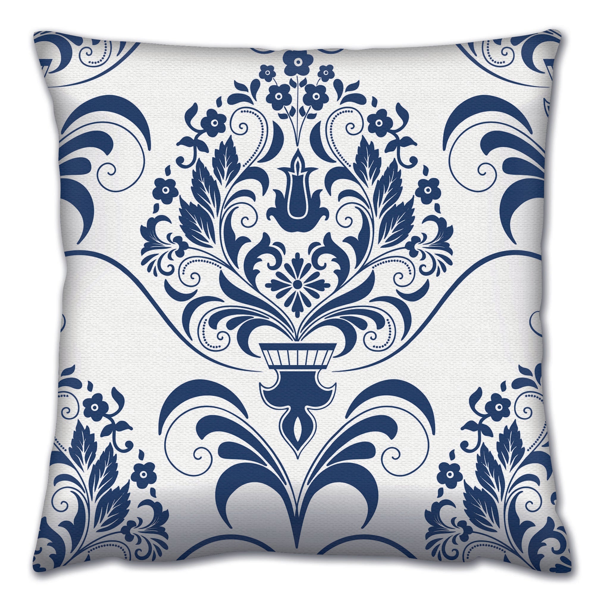 Almofada – 43 x 43 cm – Multicolorido – Algodão e Poliéster