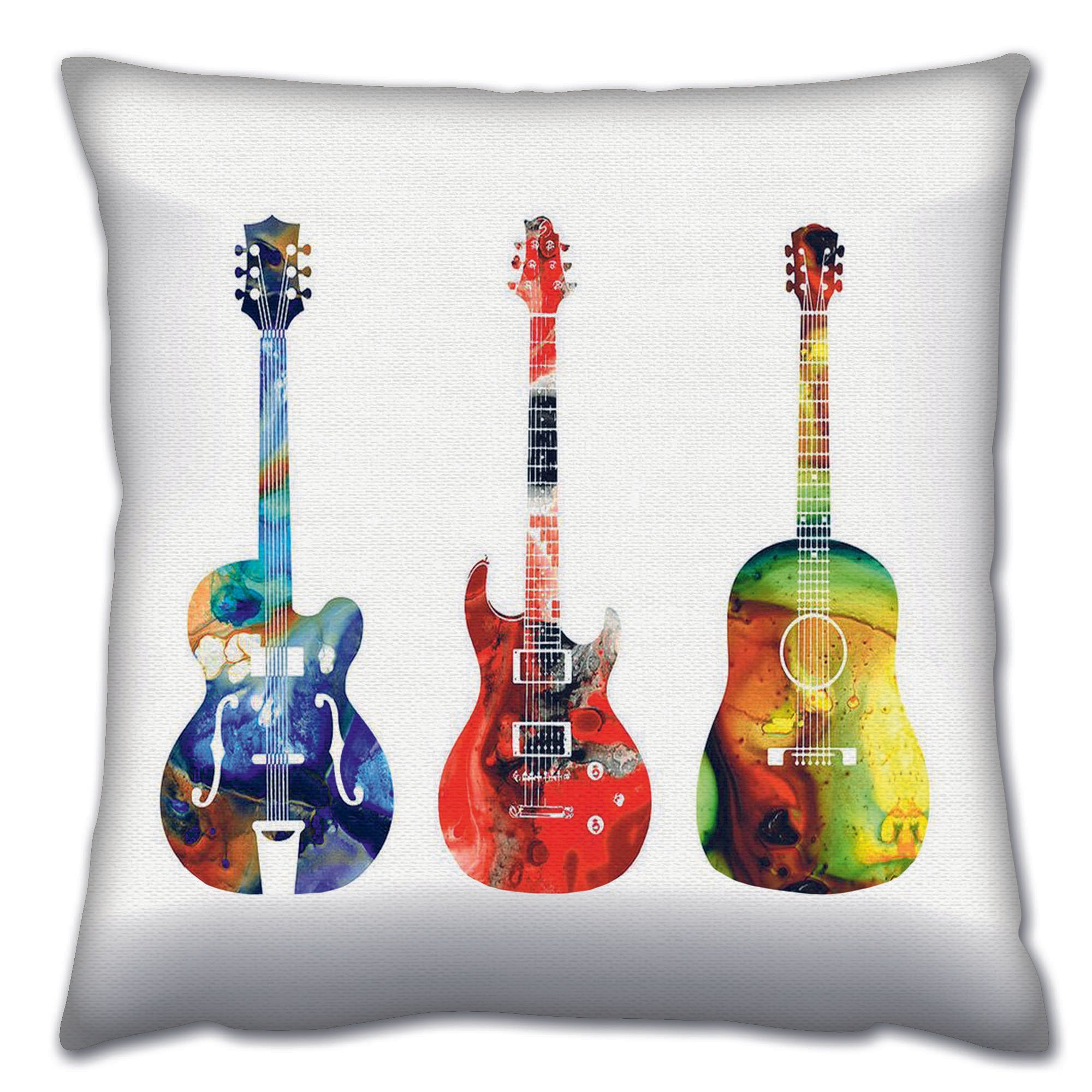 Almofada – 43 x 43 cm – Multicolorido – Algodão e Poliéster