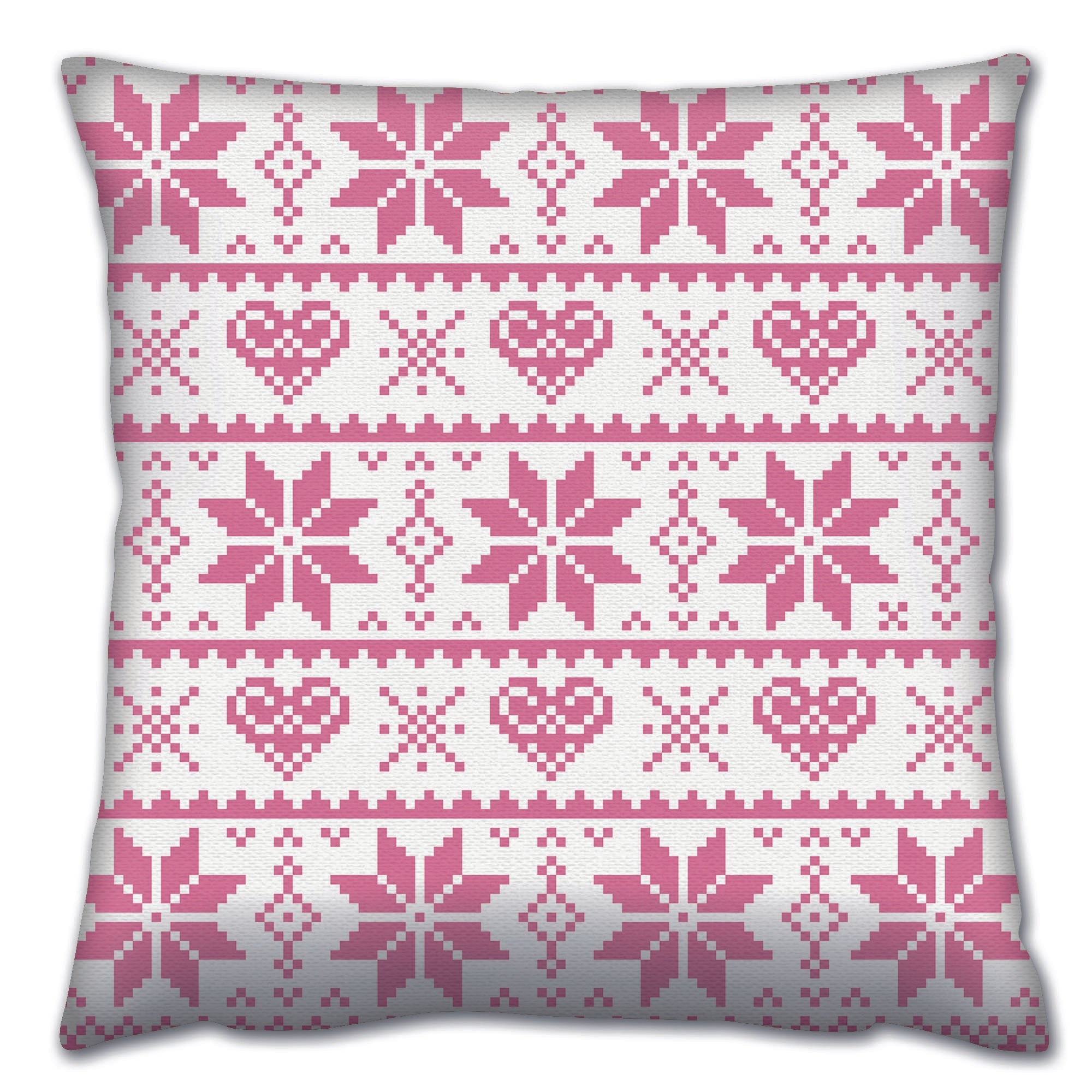 Almofada – 43 x 43 cm – Multicolorido – Algodão e poliéster