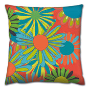 Almofada – 43 x 43 cm – Multicolorido – Algodão e Poliéster