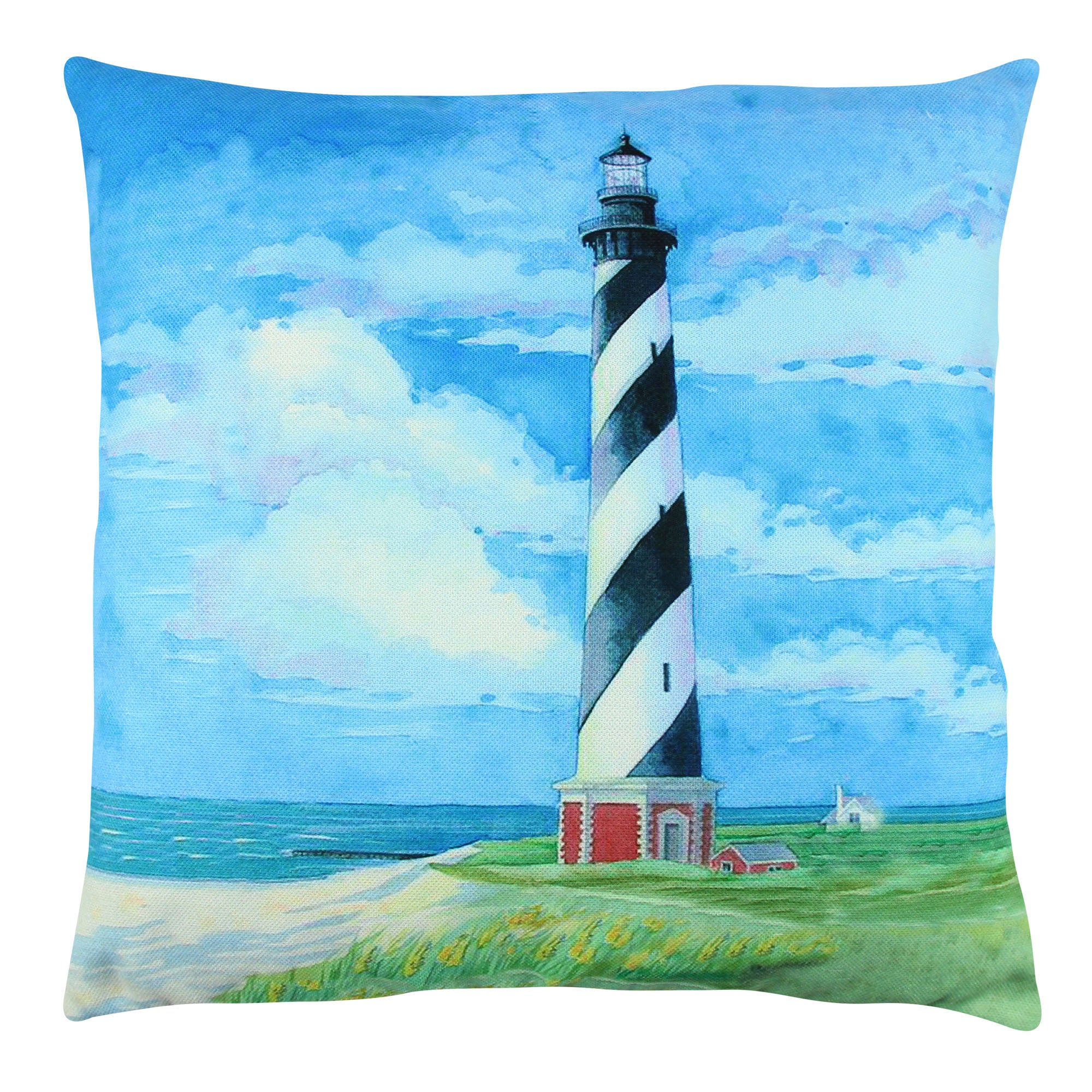 Almofada – 43 x 43 cm – Multicolorido – 50% Algodão / 50% Poliester