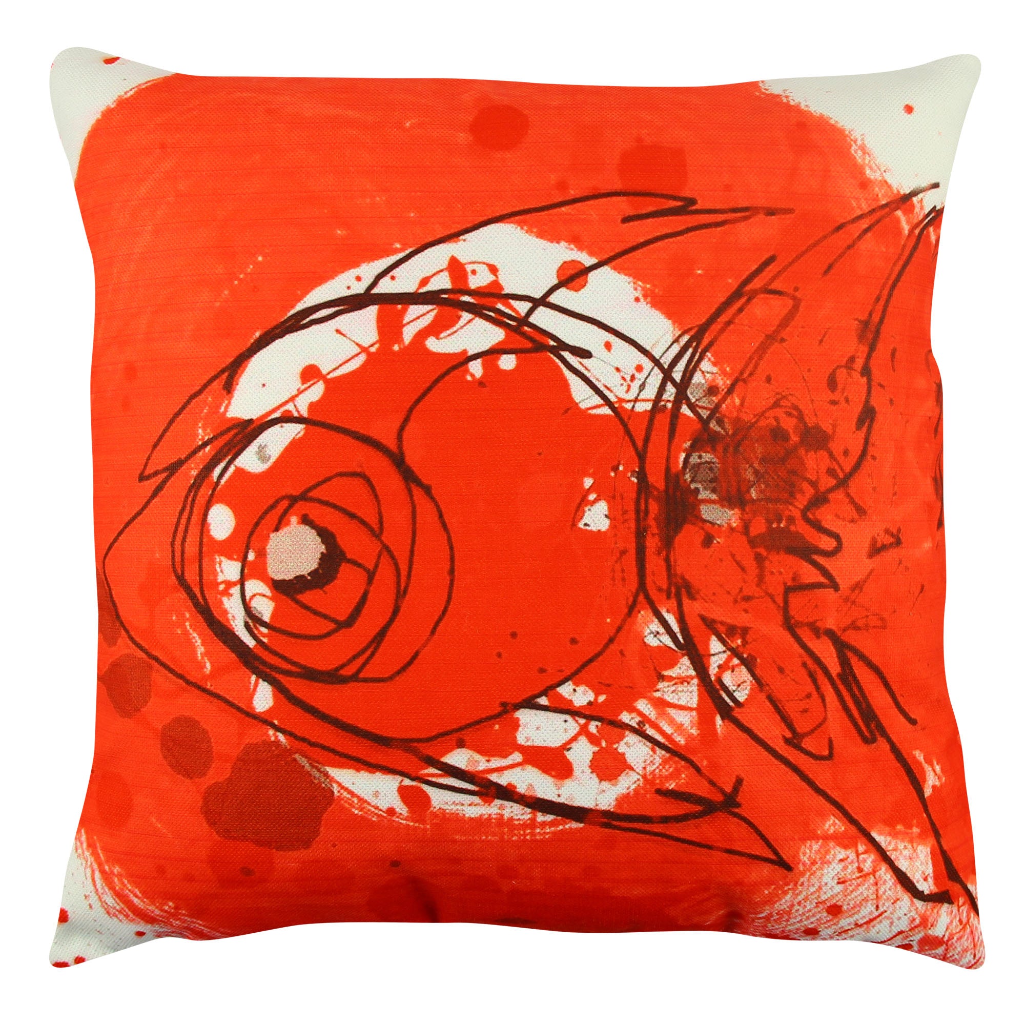 Almofada – 43 x 43 cm – Multicolorido – Algodão e Poliéster