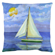 Almofada – 43 x 43 cm – Multicolorido – Algodão e Poliéster