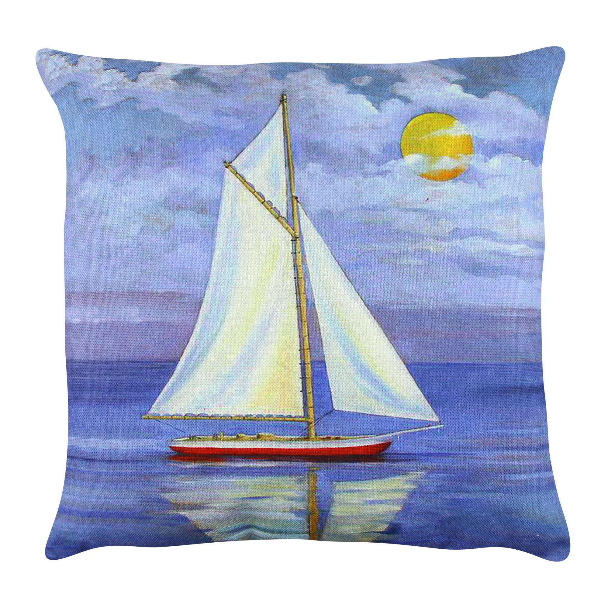 Almofada – 43 x 43 cm – Multicolorido – Algodão e Poliéster