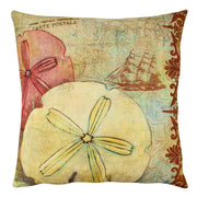 Almofada – 43 x 43 cm – Multicolorido – Algodão e Poliéster