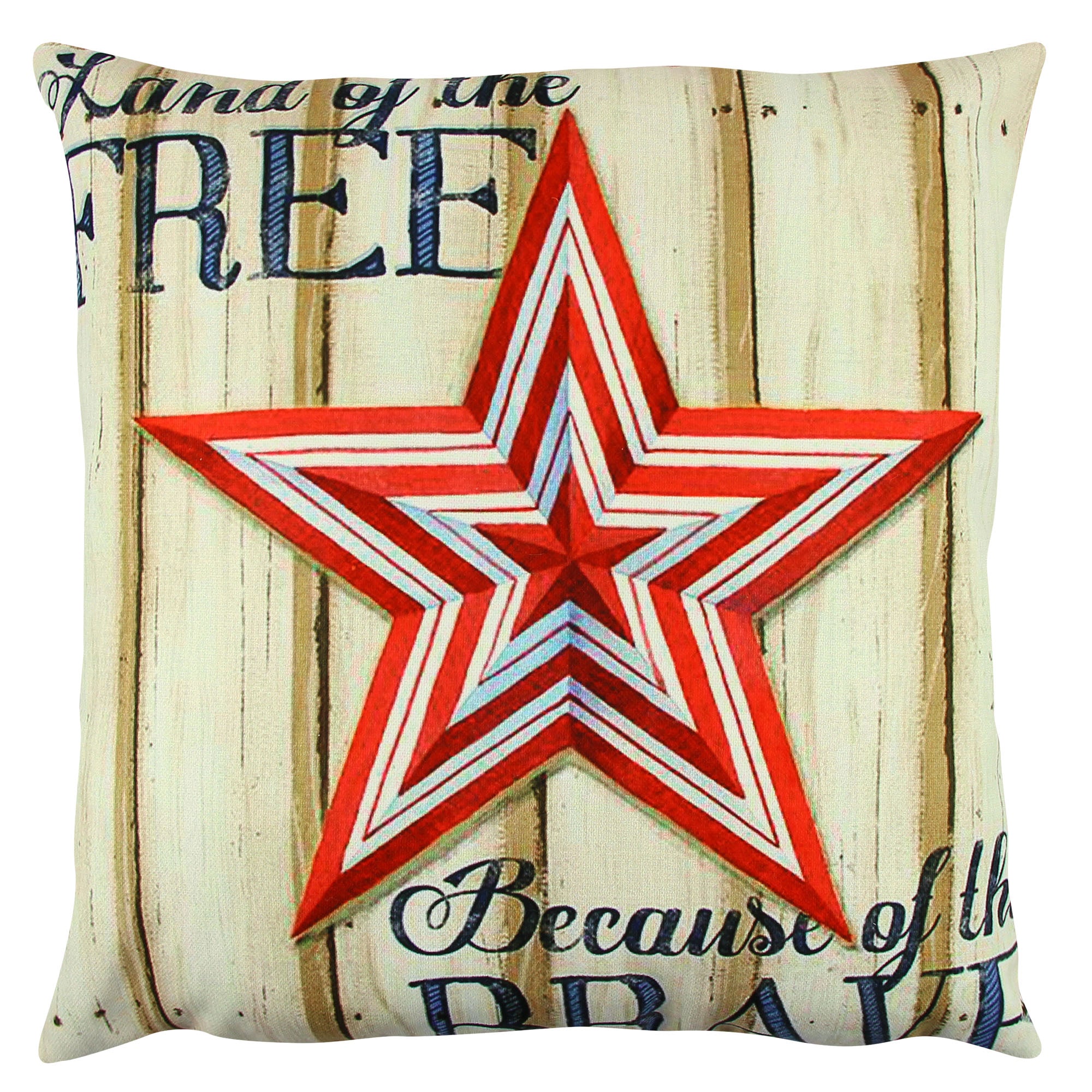 Almofada – 43 x 43 cm – Multicolorido – Algodão e Poliéster